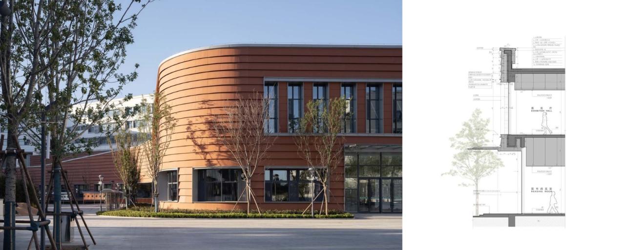 BIM建筑|济南历城二中彩石校区 / 同圆设计