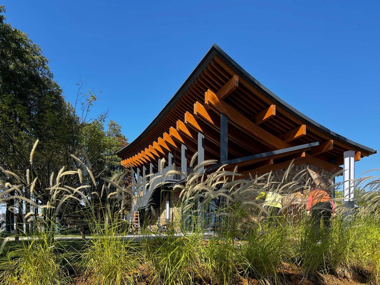 BIM建筑|中国履行《湿地公约》30周年成就展馆 / 华中科技大学李保峰建筑工作室