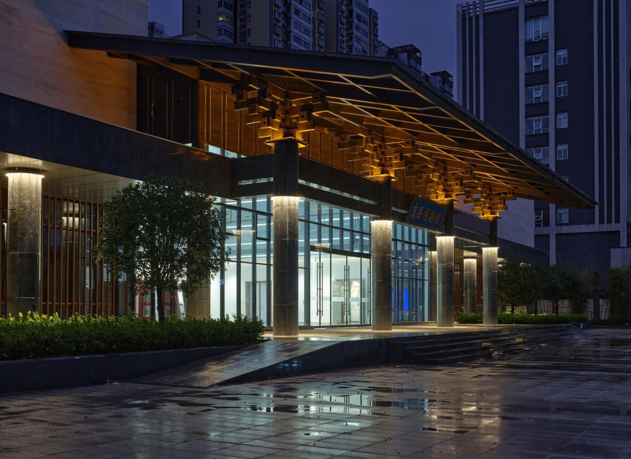 BIM建筑|嵩县三馆合一建设项目 / 王晖建筑工作室