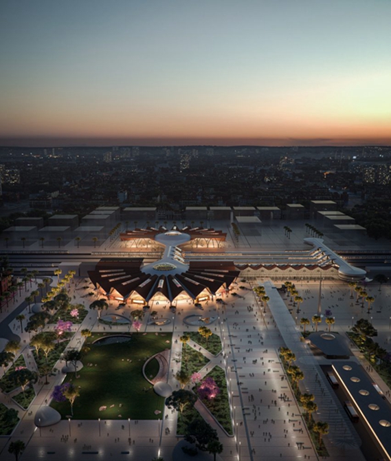 BIM建筑|阿特金斯设计内罗毕中央车站