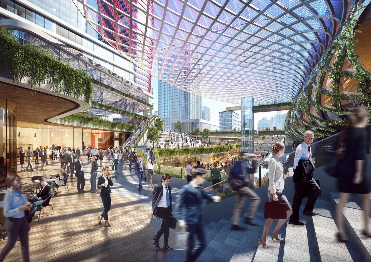 BIM建筑|广州船厂城市设计国际竞赛方案首次亮相 / SPARK