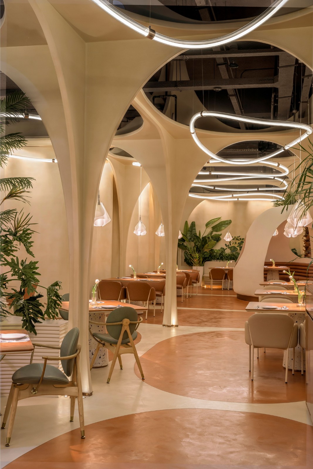 BIM建筑|Meet 11花漾餐厅 / 力场（北京）建筑设计