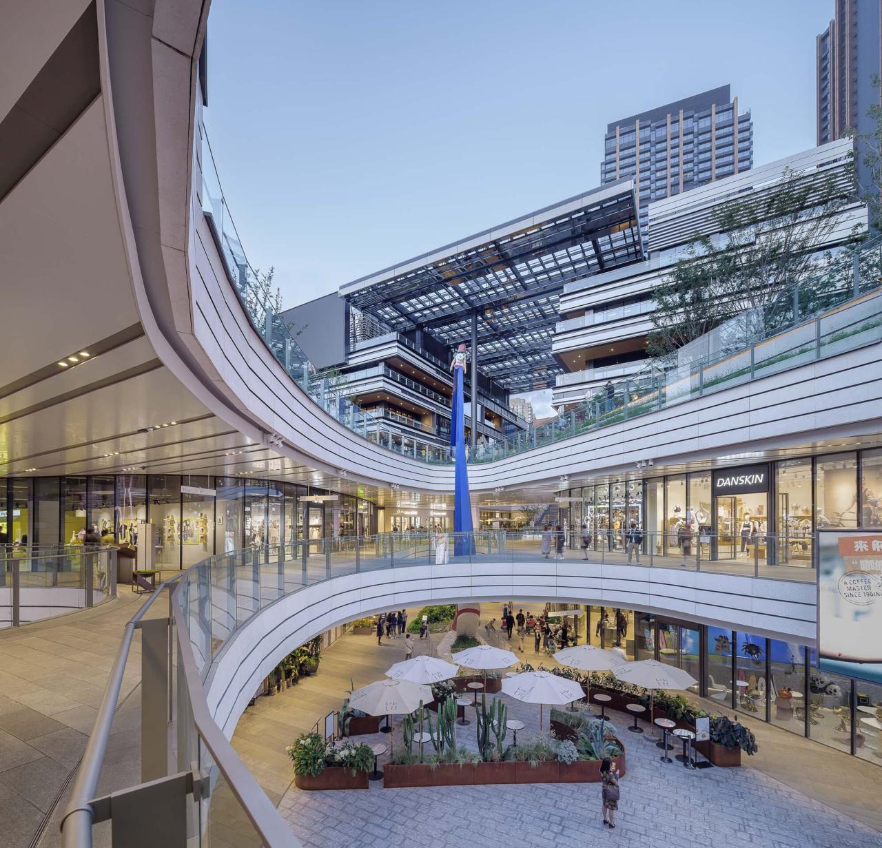 BIM建筑|上海苏河湾万象天地 / Kokaistudios