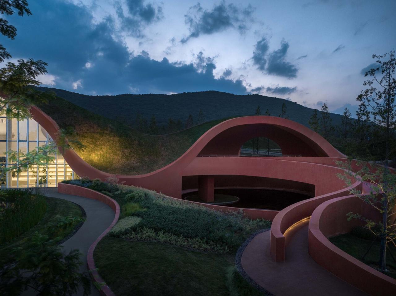 BIM建筑|华侨城巢湖自然文化中心 / 上海前及建筑设计事务所