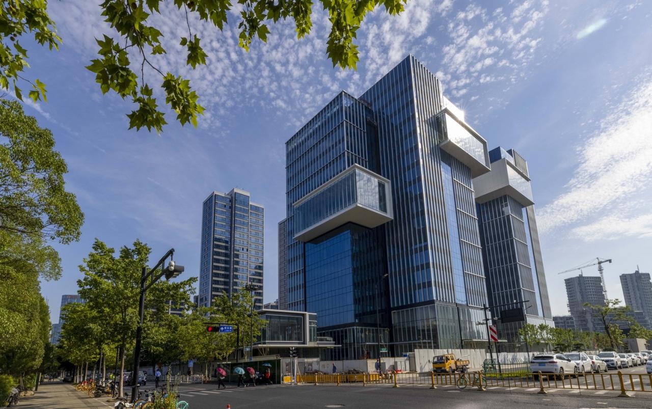 BIM建筑|杭州英蓝中心 / ARQ建筑事务所+Farrells法雷尔