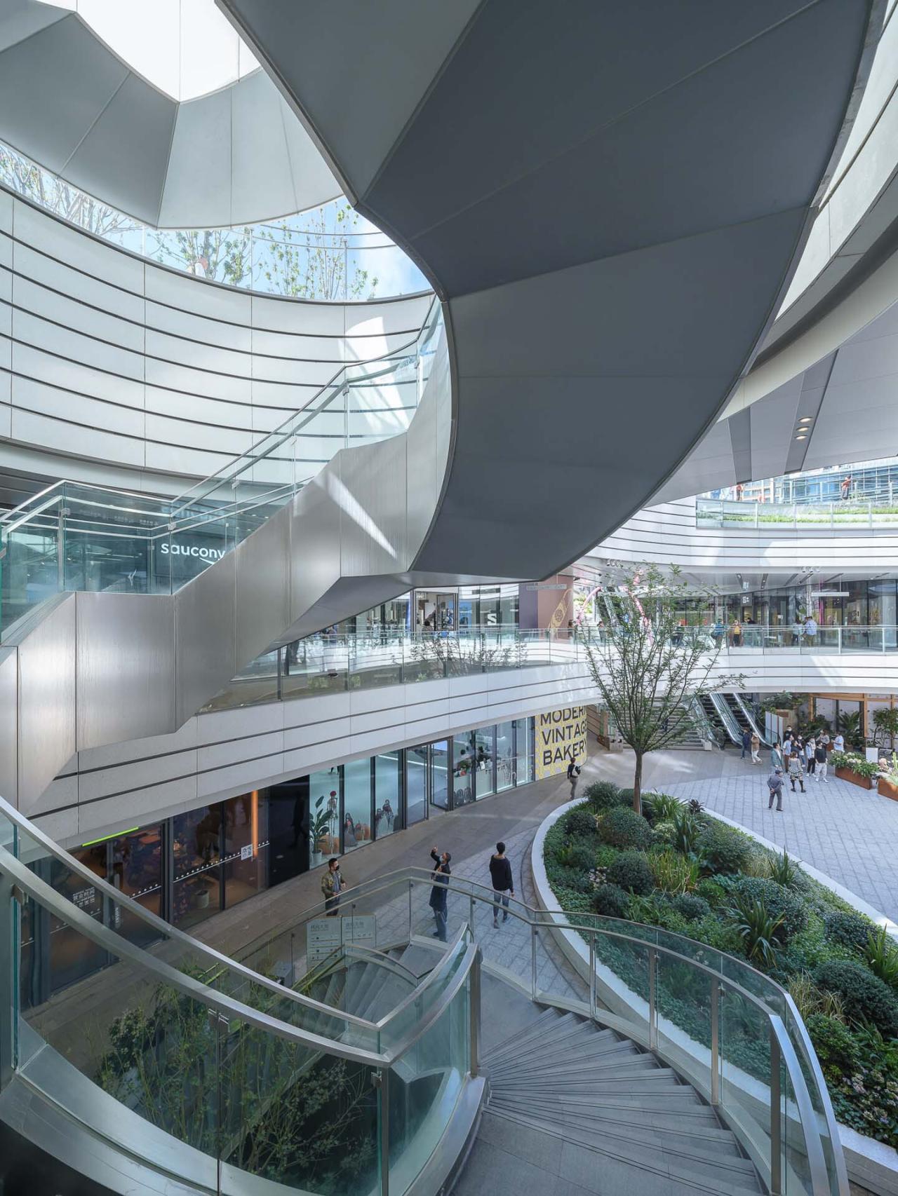 BIM建筑|上海苏河湾万象天地 / Kokaistudios