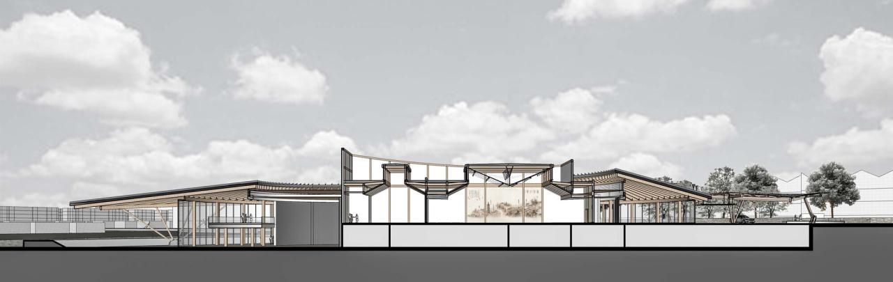 BIM建筑|长三角生态绿色一体化发展示范区（嘉善）企业交流服务基地 / 上海绿建建筑设计事务所
