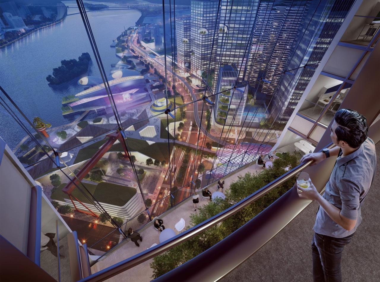 BIM建筑|广州船厂城市设计国际竞赛方案首次亮相 / SPARK