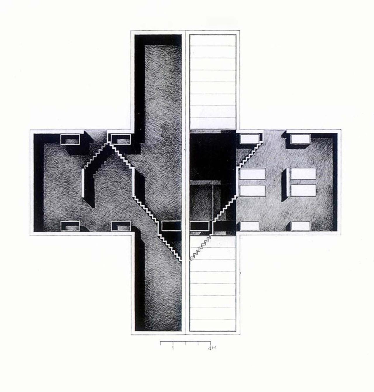 BIM建筑|四栋坊宅 / 非常建筑