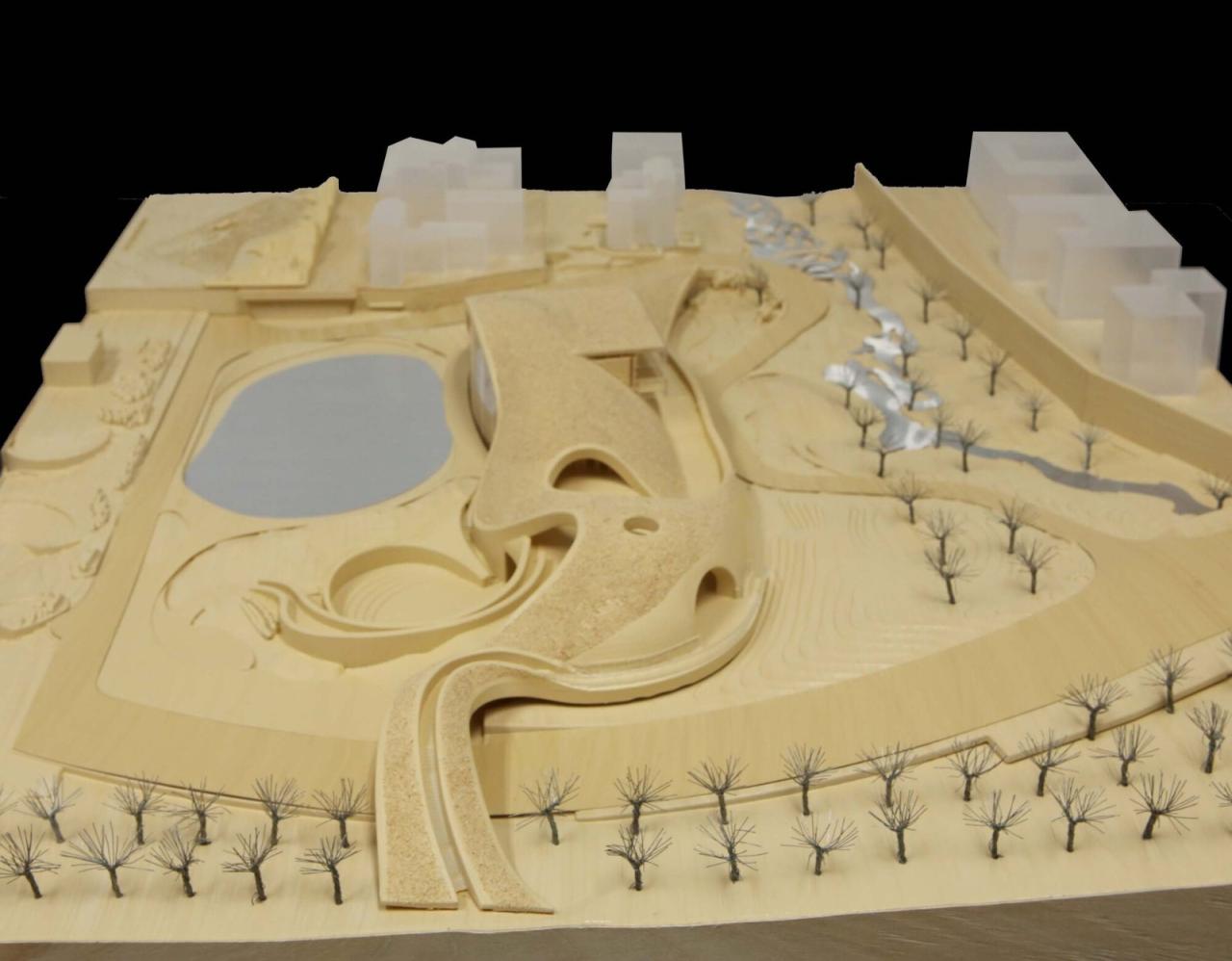 BIM建筑|华侨城巢湖自然文化中心 / 上海前及建筑设计事务所