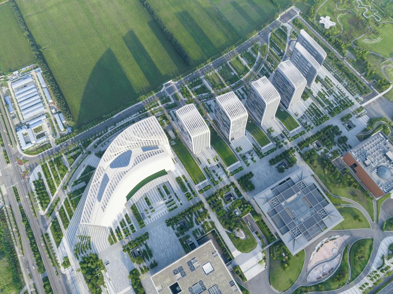 BIM建筑|高山流水、兼收并蓄的城市文化新名片—济宁市文化中心三期文化产业园 / Laguarda.Low Architects (LLA)