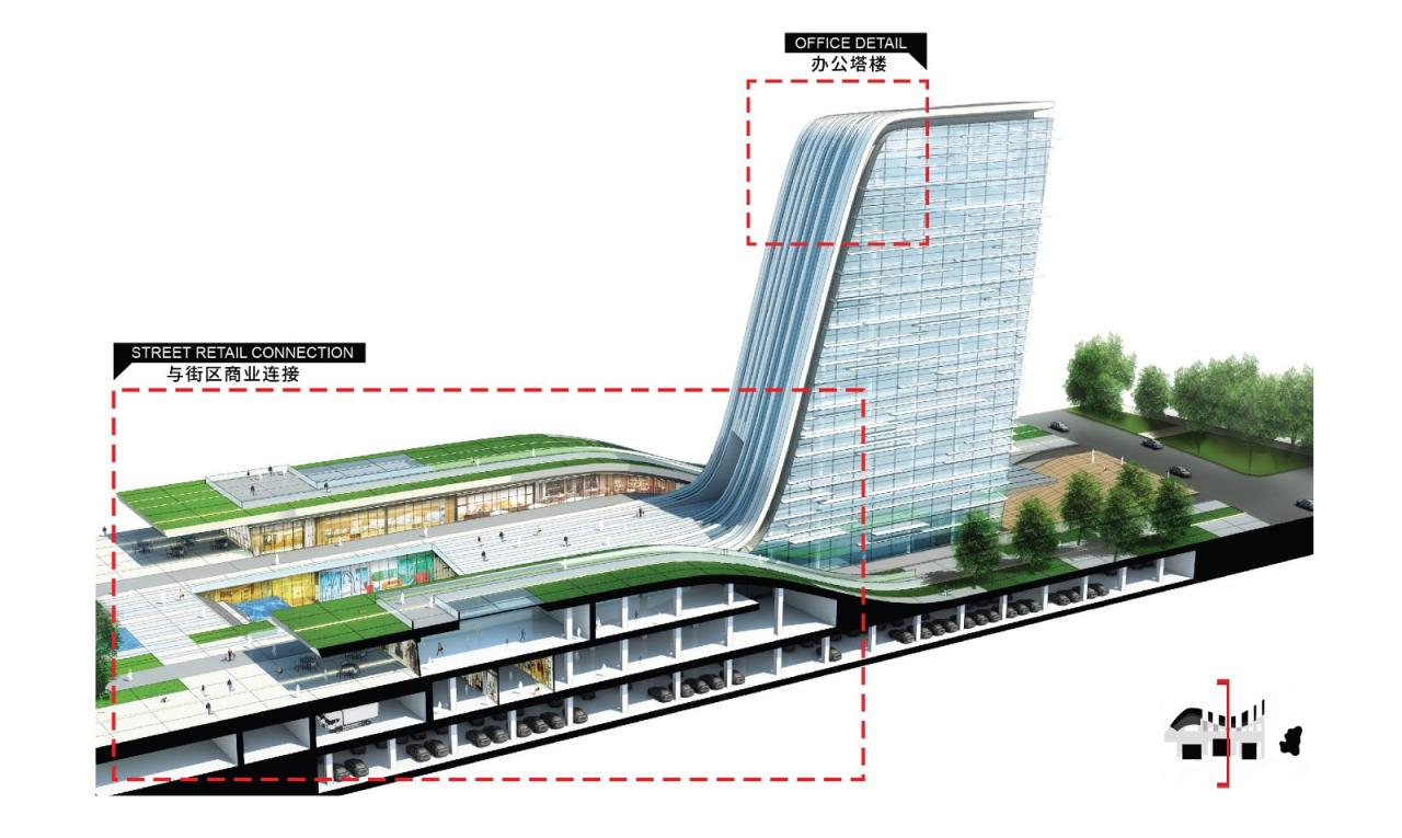 BIM建筑|高山流水、兼收并蓄的城市文化新名片—济宁市文化中心三期文化产业园 / Laguarda.Low Architects (LLA)