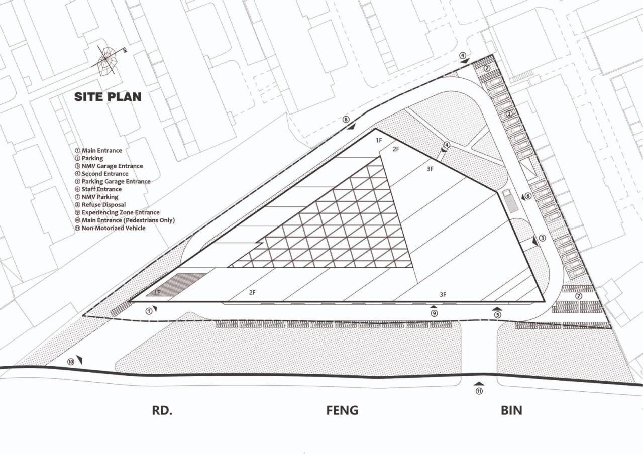 BIM建筑|刘潭市集 / 米丈建筑