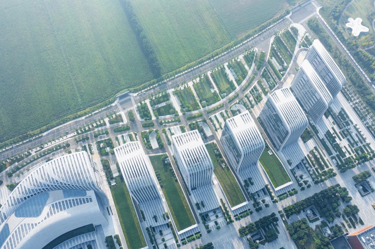 BIM建筑|高山流水、兼收并蓄的城市文化新名片—济宁市文化中心三期文化产业园 / Laguarda.Low Architects (LLA)