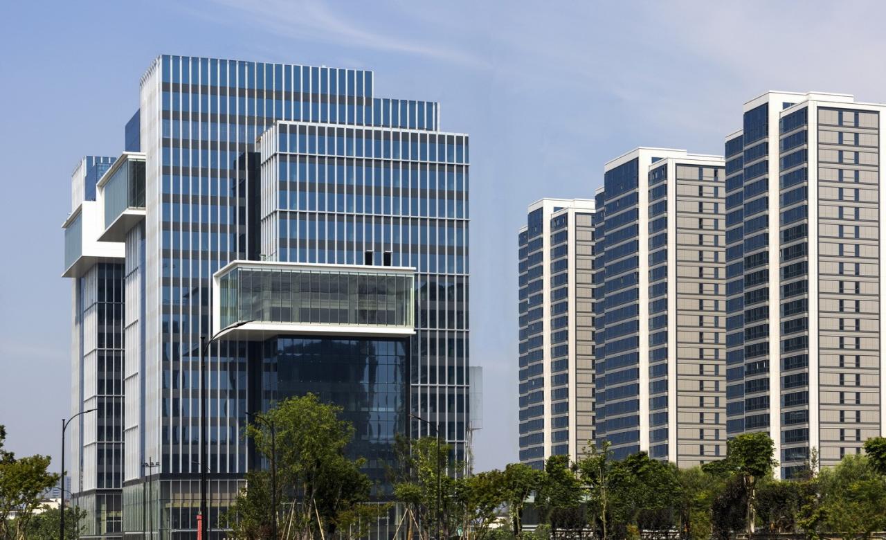 BIM建筑|杭州英蓝中心 / ARQ建筑事务所+Farrells法雷尔