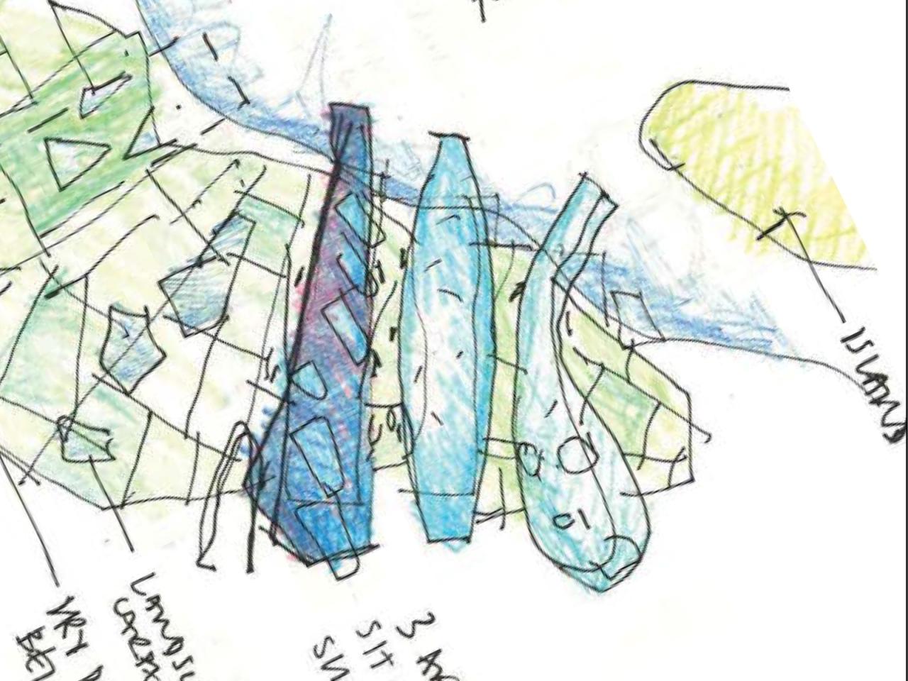 BIM建筑|广州船厂城市设计国际竞赛方案首次亮相 / SPARK