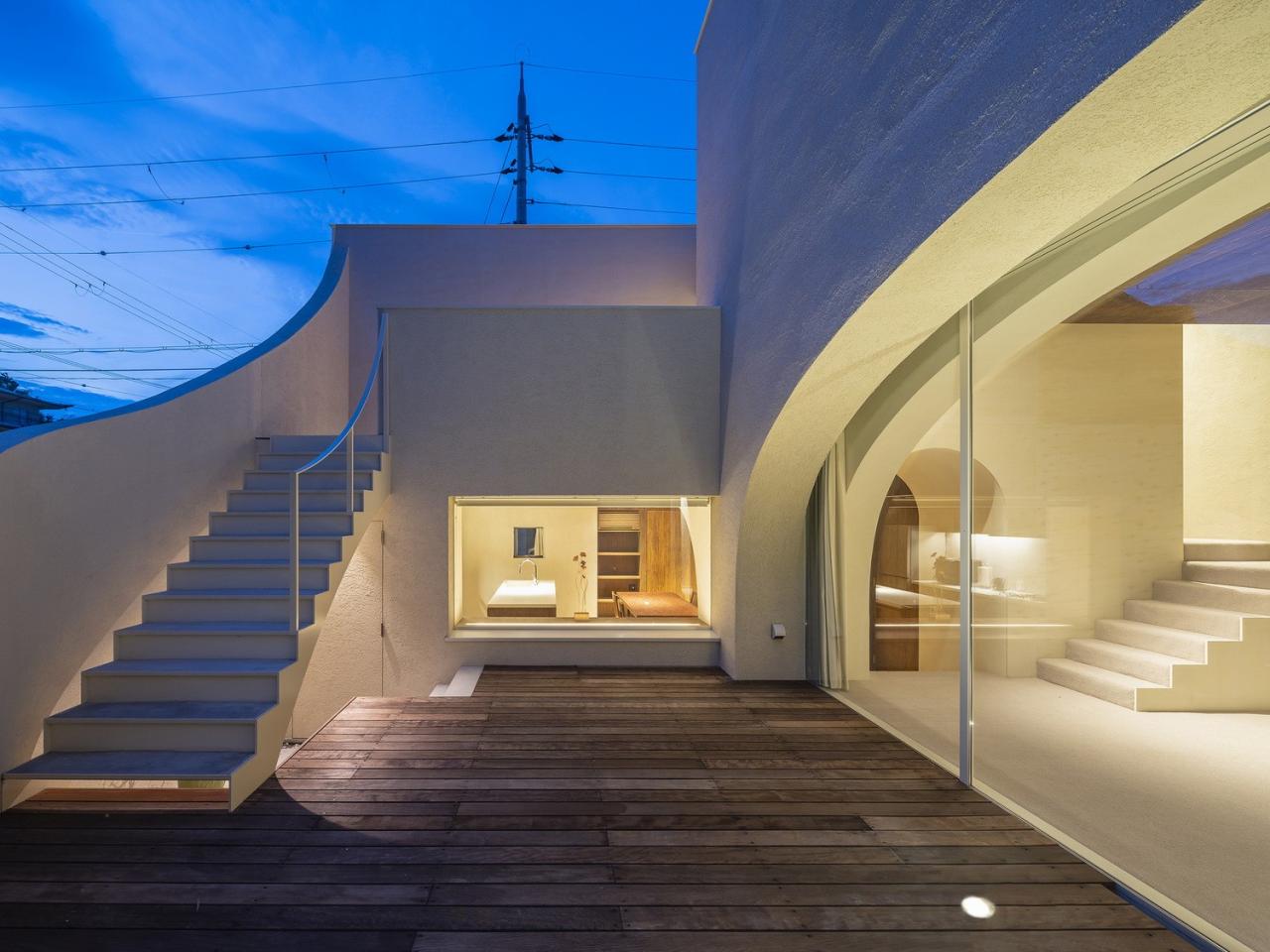 BIM建筑|曲线屋 / Daisuke Ibano, Ryosuke Fujii