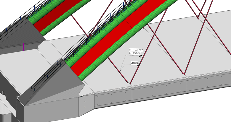 市政桥梁BIM项目模型研究成果资料，基于BIM技术大跨度系杆拱施工技术研究