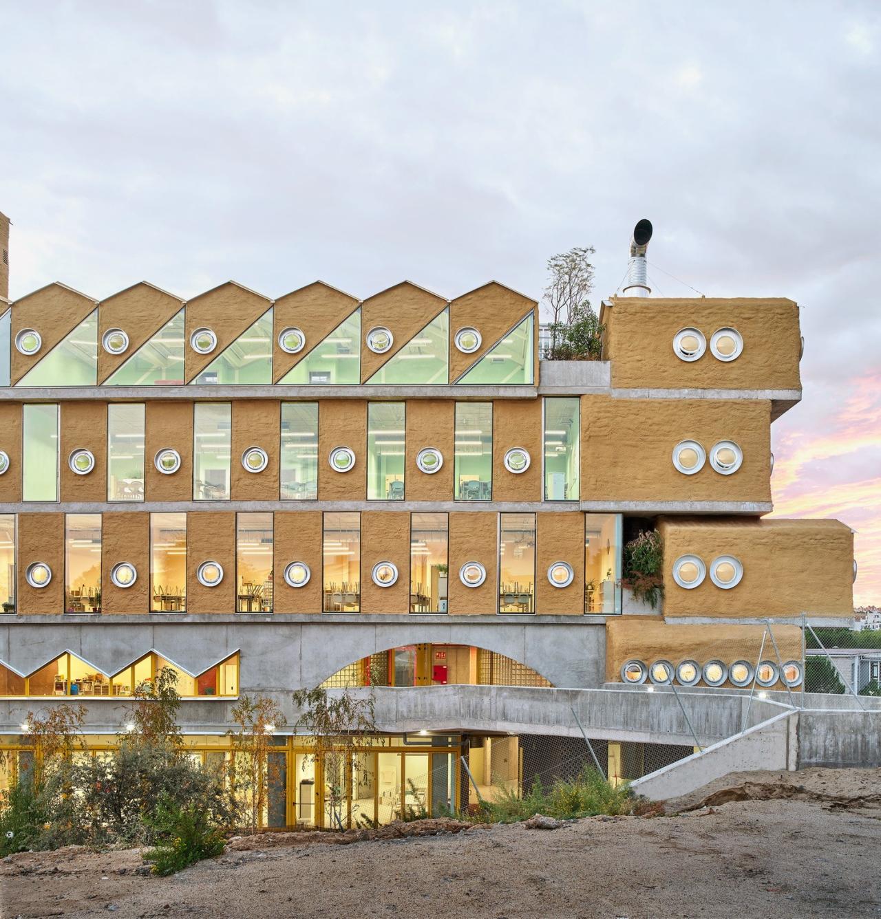 BIM建筑|市集化校园，瑞吉欧学校 / Andrés Jaque+Office for Political Innovation