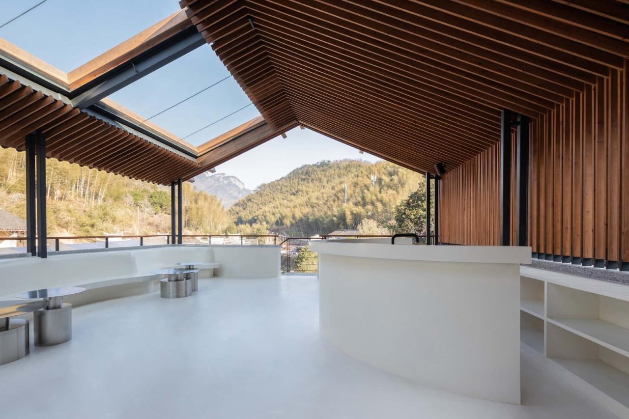 BIM建筑|奉化栖霞坑发电站改造的溪边餐厅 / 尌林建筑设计事务所