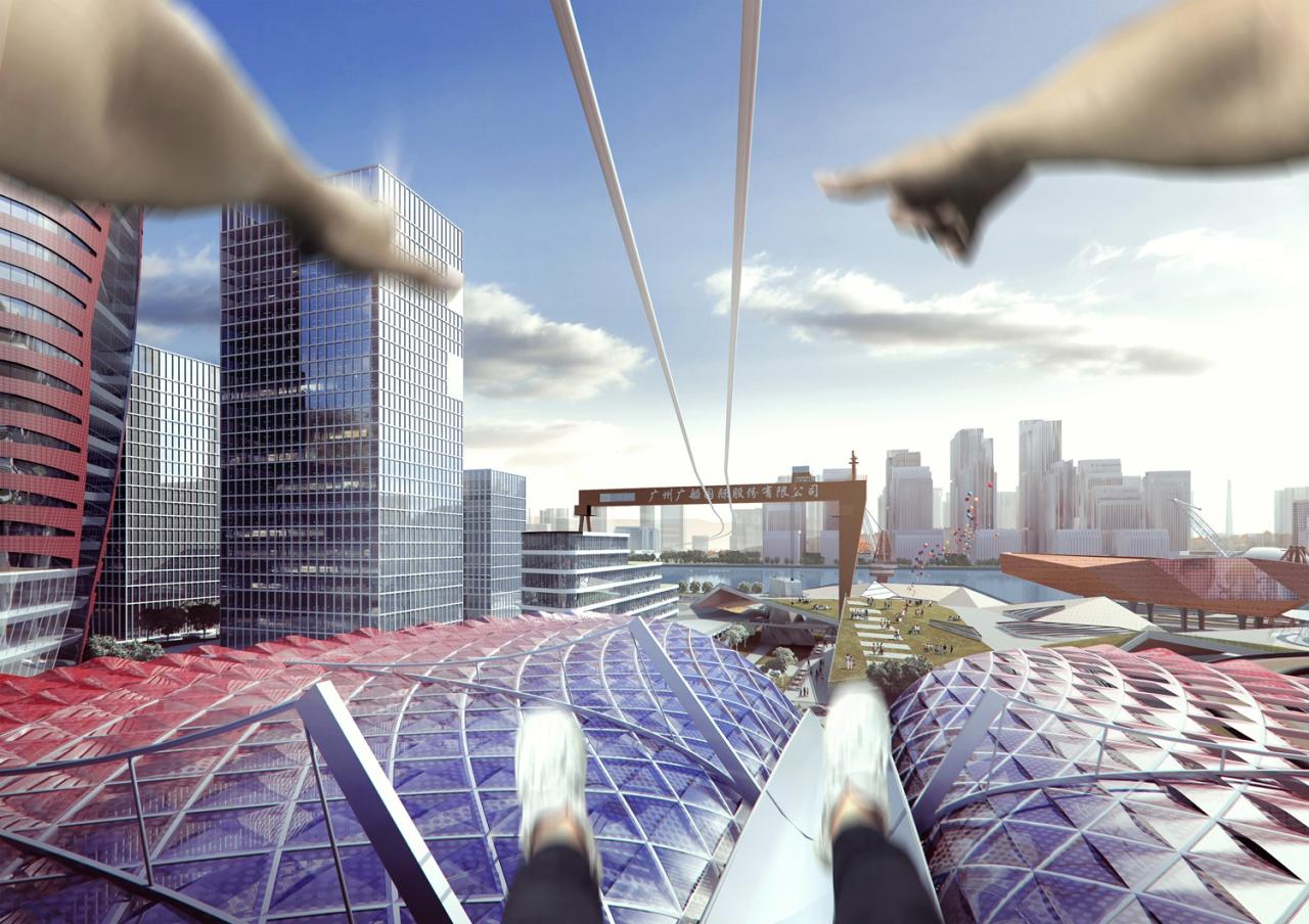 BIM建筑|广州船厂城市设计国际竞赛方案首次亮相 / SPARK