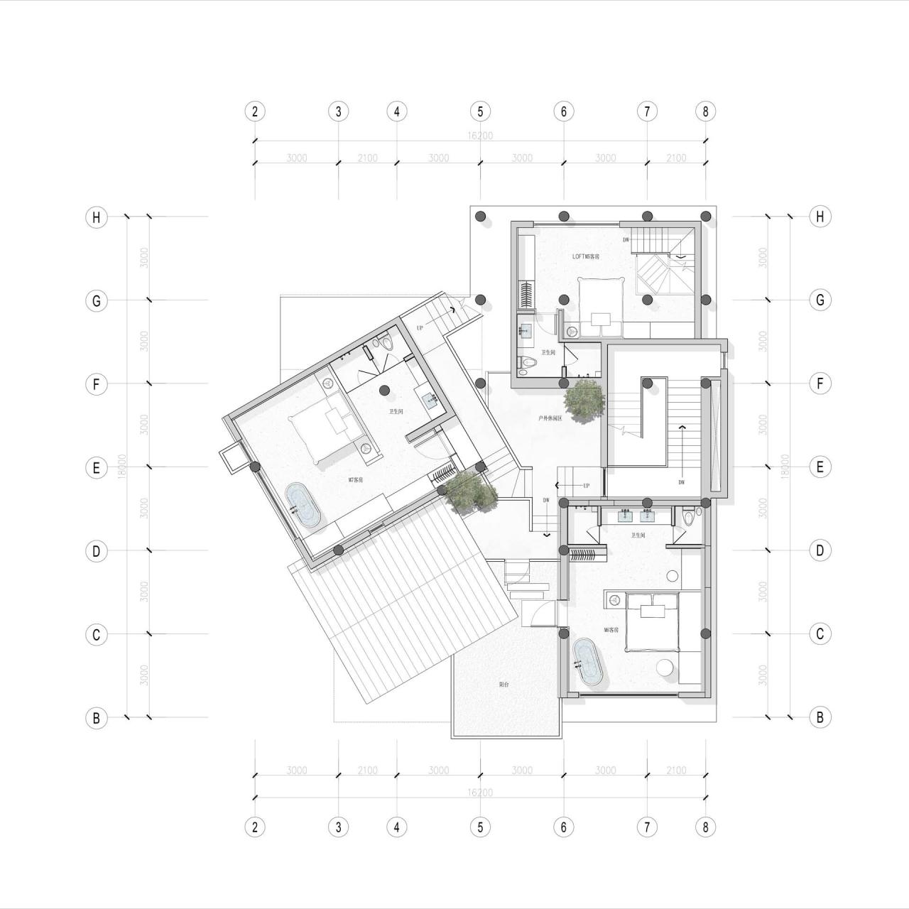 BIM建筑|遂昌·米窝设计师酒店 / 杭州时上建筑空间设计