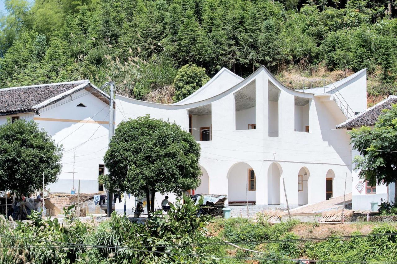 BIM建筑|乡村画室 / 跳房子建筑工作室