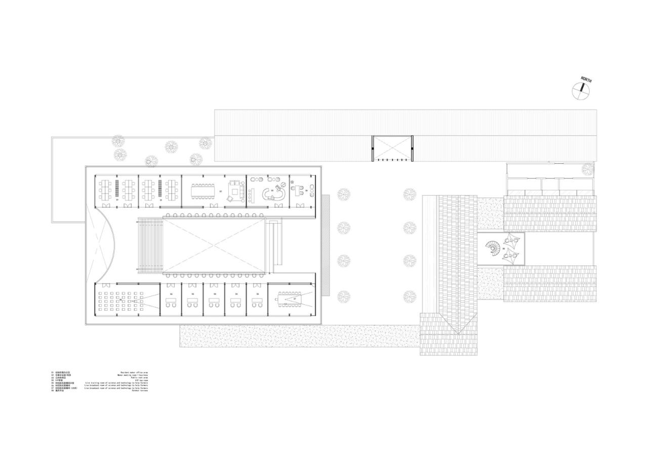BIM建筑|龙游团石村未来乡村生活馆 / 上海严旸建筑设计工作室