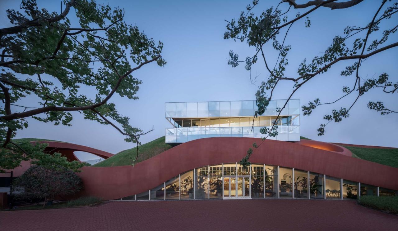 BIM建筑|华侨城巢湖自然文化中心 / 上海前及建筑设计事务所