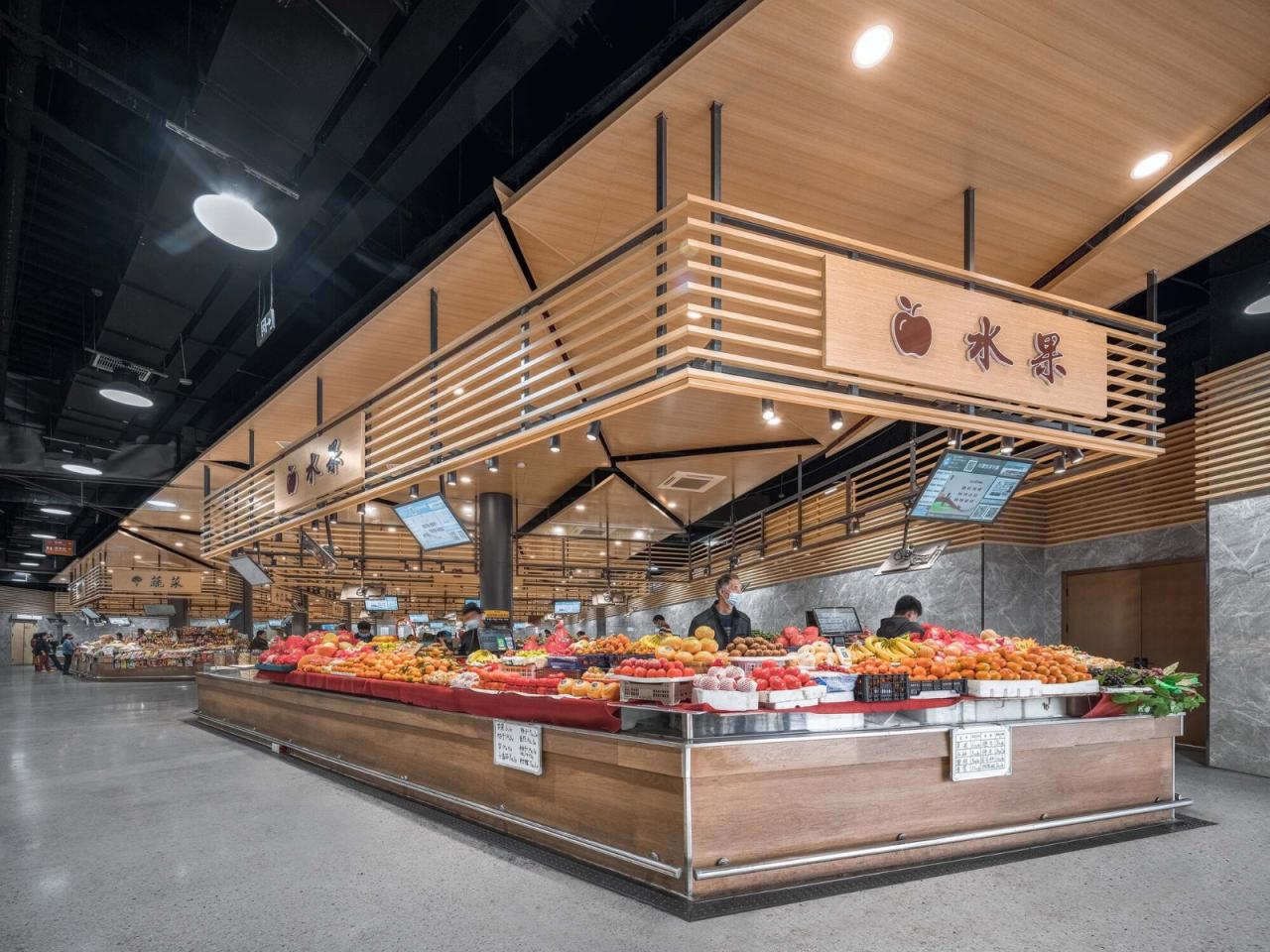 BIM建筑|刘潭市集 / 米丈建筑