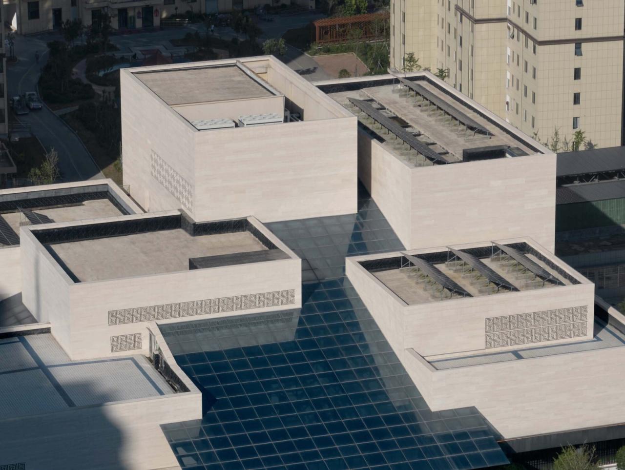 BIM建筑|嵩县三馆合一建设项目 / 王晖建筑工作室