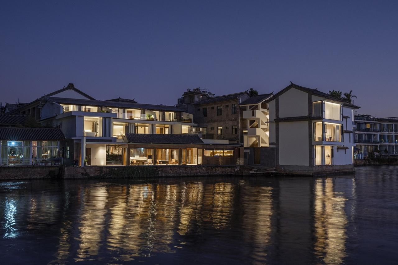 BIM建筑|海边的心灵驿站 ：大理双廊陶唐之丘度假酒店设计 / 三文建筑