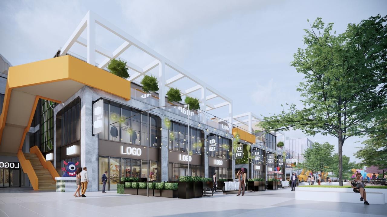 BIM建筑|遇见未来——510生活广场改造 / 简和建筑