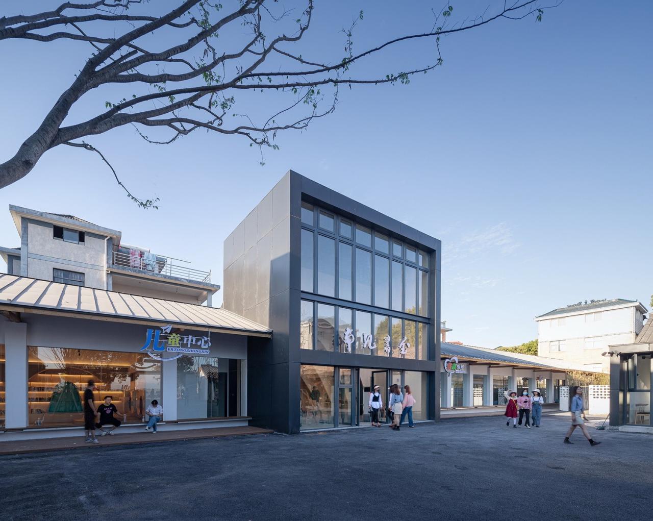 BIM建筑|龙游团石村未来乡村生活馆 / 上海严旸建筑设计工作室