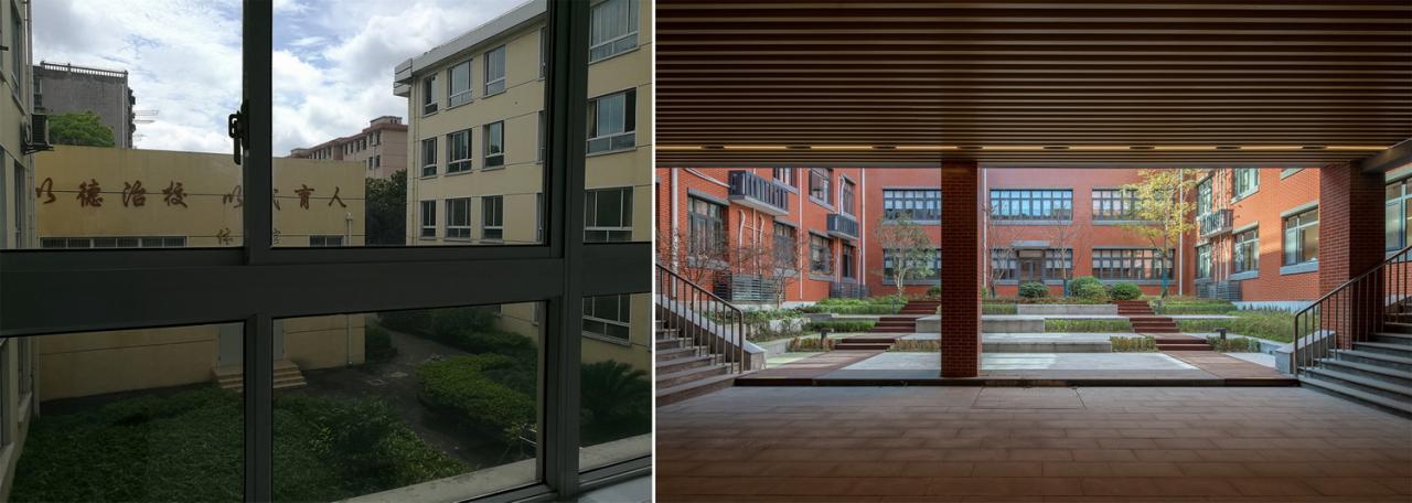 BIM建筑|兰生复旦中学国和路校区改扩建项目 / 上海华都建筑规划设计有限公司