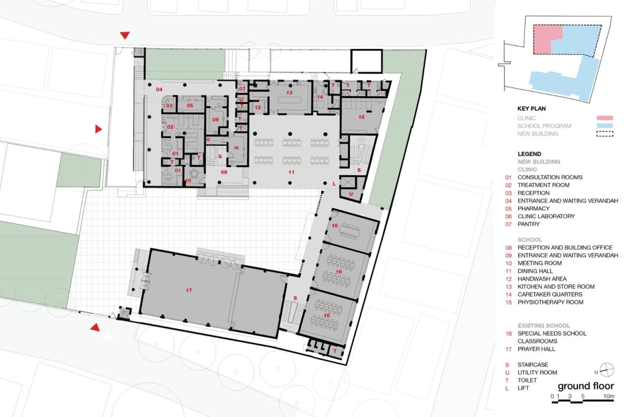 BIM建筑|Divya Shanthi 校园升级改造 / 飞象工作室