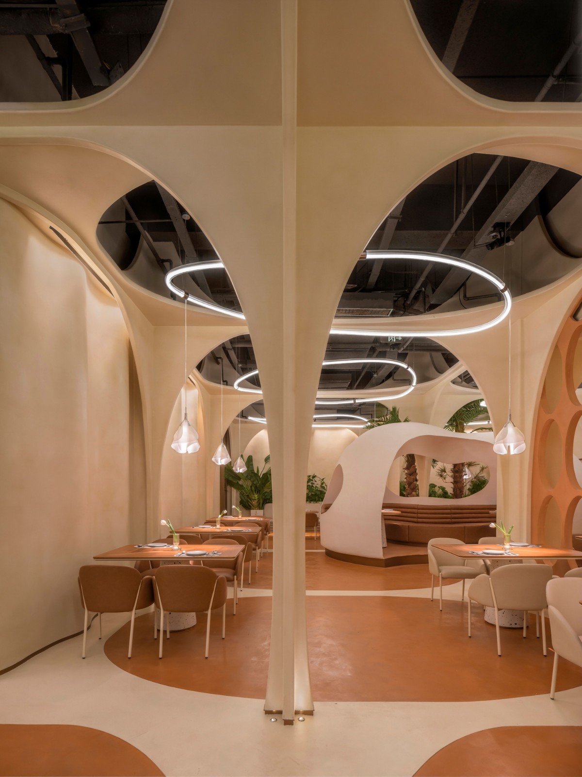 BIM建筑|Meet 11花漾餐厅 / 力场（北京）建筑设计