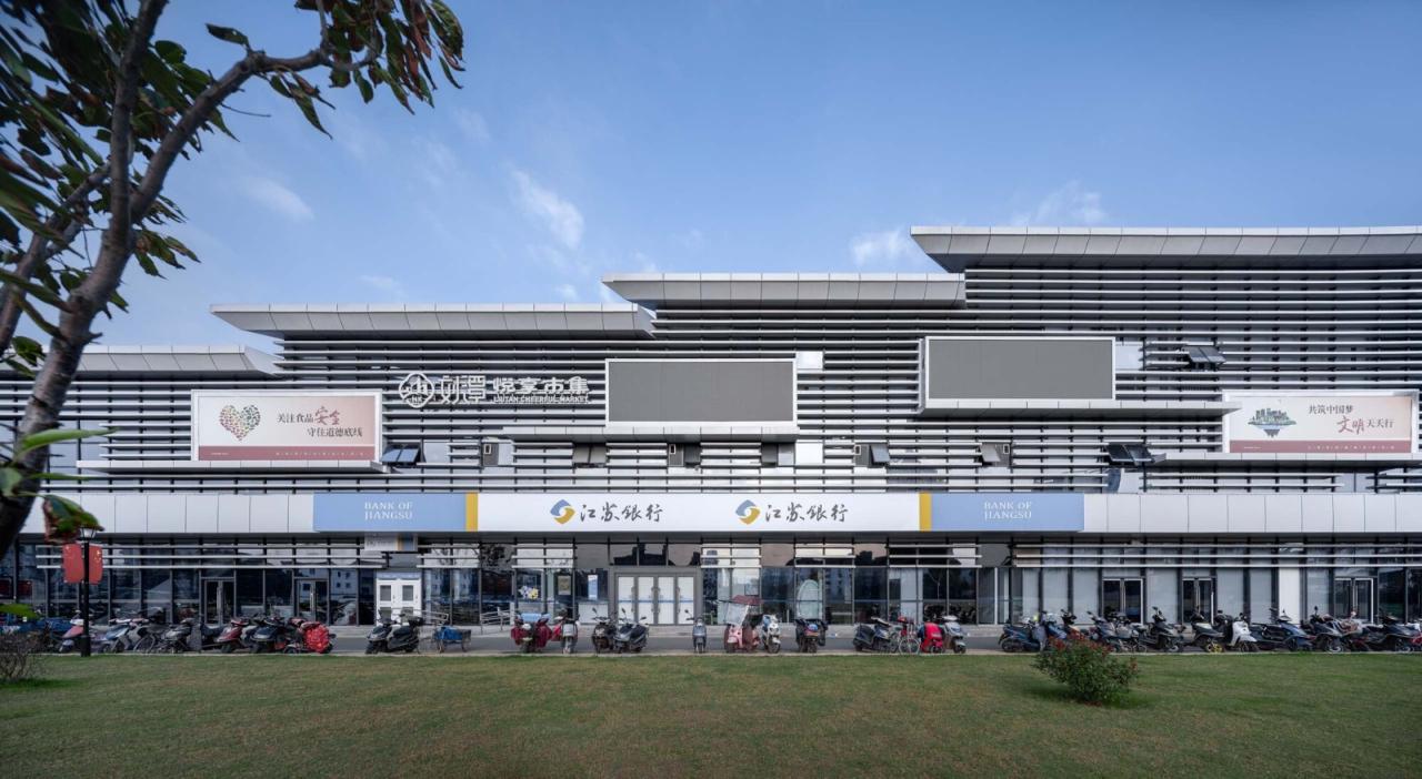 BIM建筑|刘潭市集 / 米丈建筑