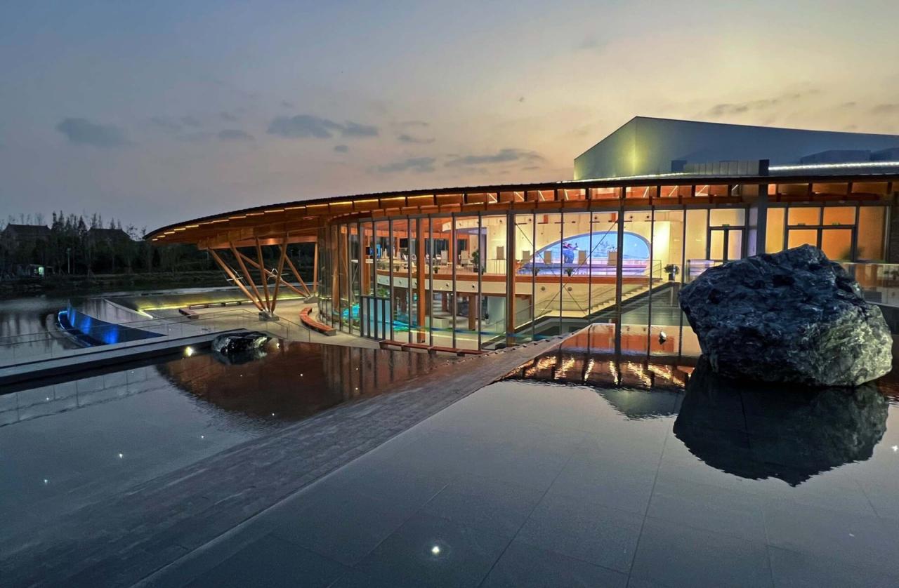 BIM建筑|长三角生态绿色一体化发展示范区（嘉善）企业交流服务基地 / 上海绿建建筑设计事务所