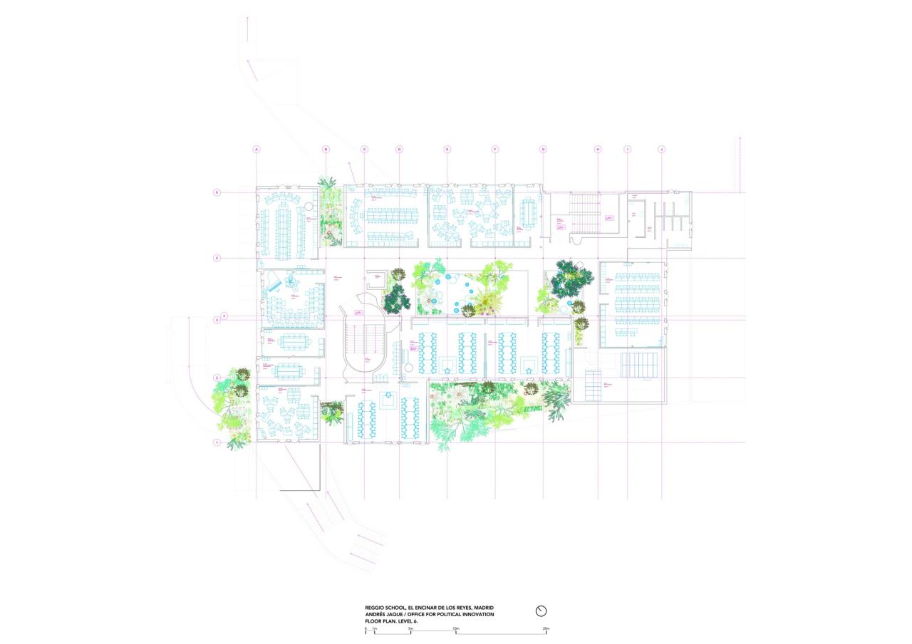 BIM建筑|市集化校园，瑞吉欧学校 / Andrés Jaque+Office for Political Innovation