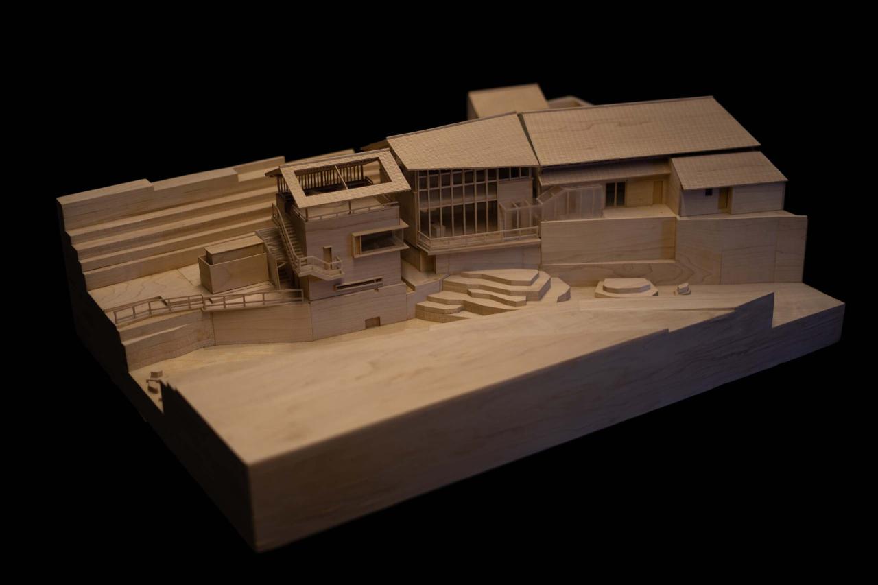 BIM建筑|奉化栖霞坑发电站改造的溪边餐厅 / 尌林建筑设计事务所