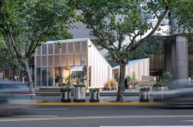 BIM建筑|间园 ：闹市中的空间装置 / 间筑设计-BIM建筑网