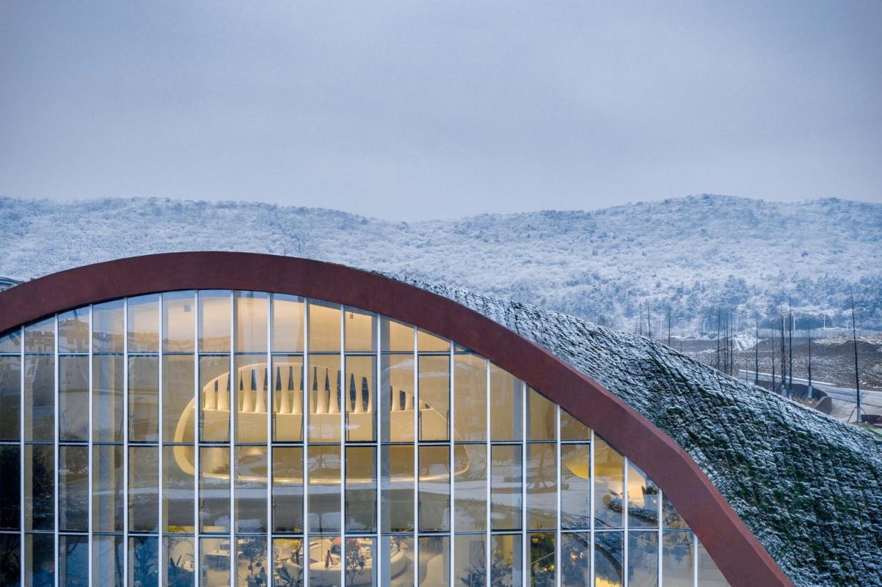 BIM建筑|华侨城巢湖自然文化中心 / 上海前及建筑设计事务所