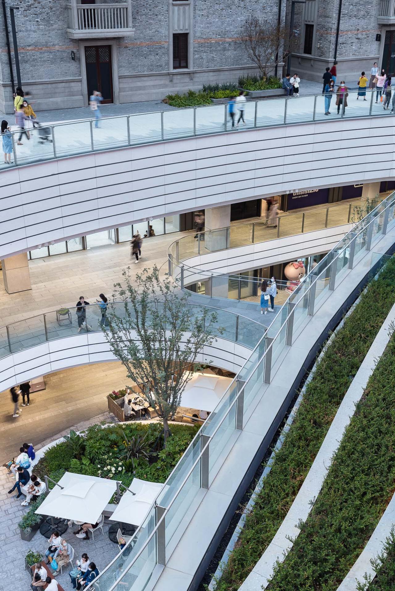 BIM建筑|上海苏河湾万象天地 / Kokaistudios