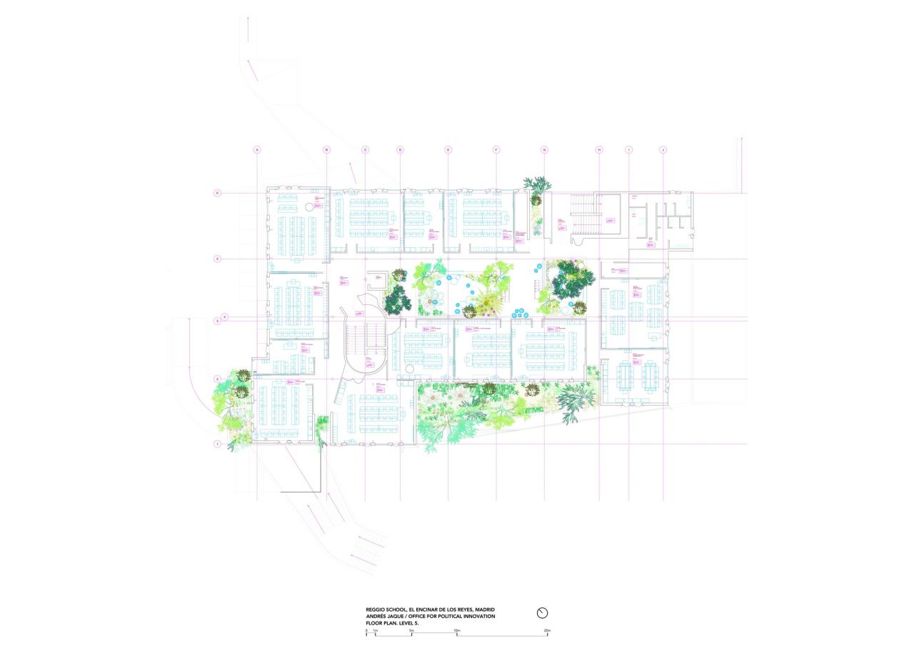 BIM建筑|市集化校园，瑞吉欧学校 / Andrés Jaque+Office for Political Innovation
