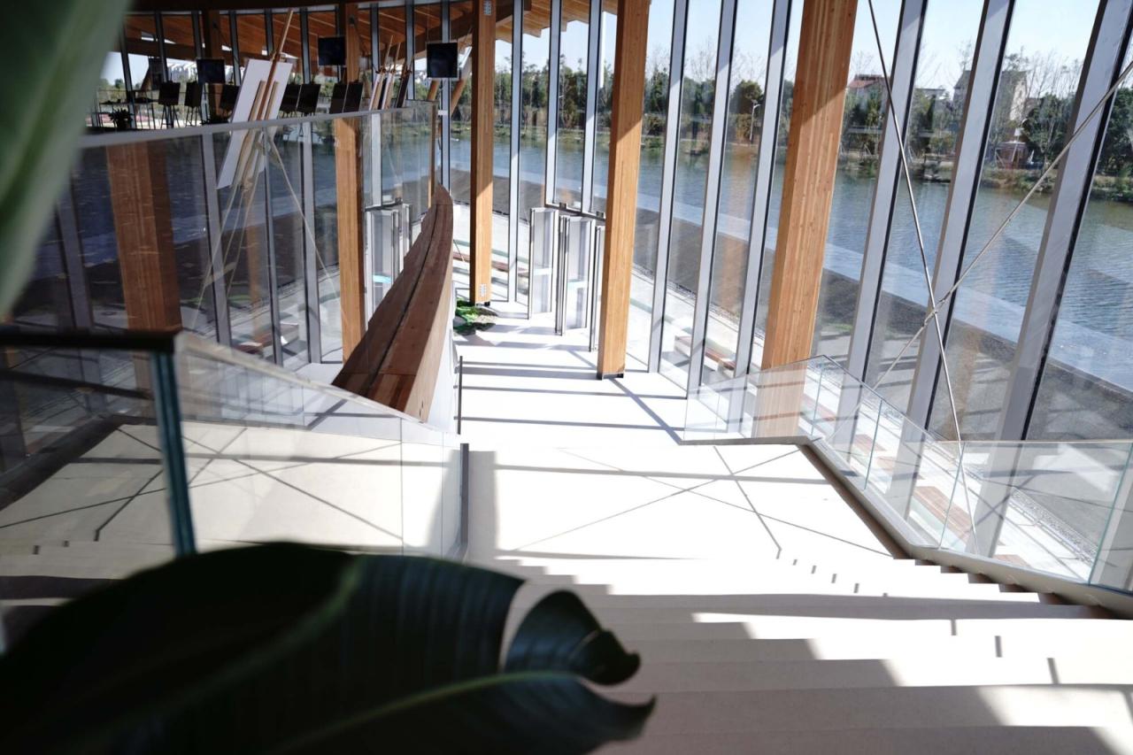 BIM建筑|长三角生态绿色一体化发展示范区（嘉善）企业交流服务基地 / 上海绿建建筑设计事务所