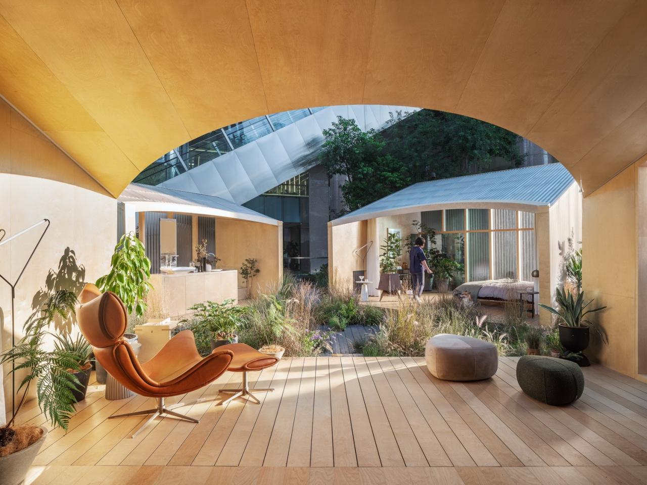 BIM建筑|间园 ：闹市中的空间装置 / 间筑设计