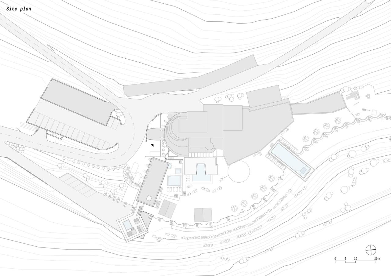 BIM建筑|“倒挂”建筑，Hubertus 酒店扩建 / noa*