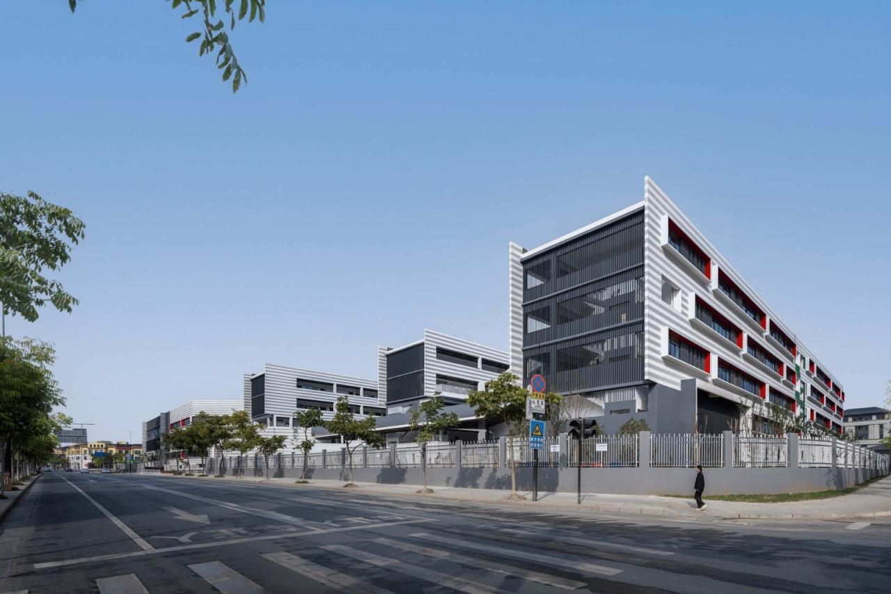 BIM建筑|衢州新华第二学校 / 零壹城市建筑事务所