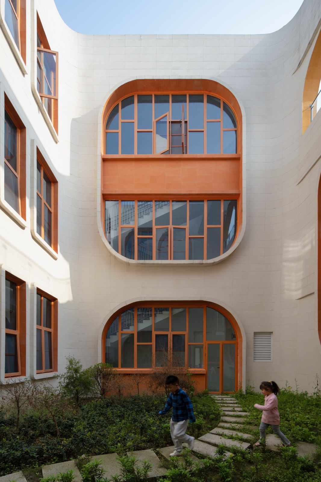 BIM建筑|成都市双流区九龙湖幼儿园 / 本末建筑　